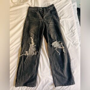 Wild fable black high waisted mom jeans